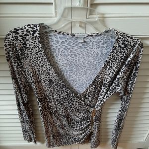 Guess Leopard Top